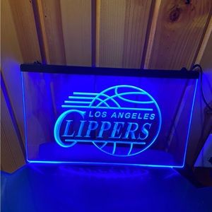 Brand new Los Angeles Clippers LED sign